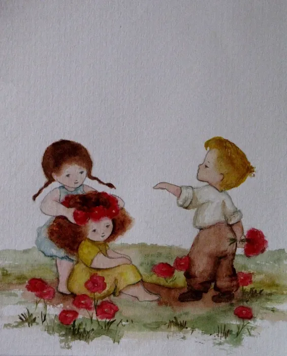 Watercolour by Jana Pszczólková